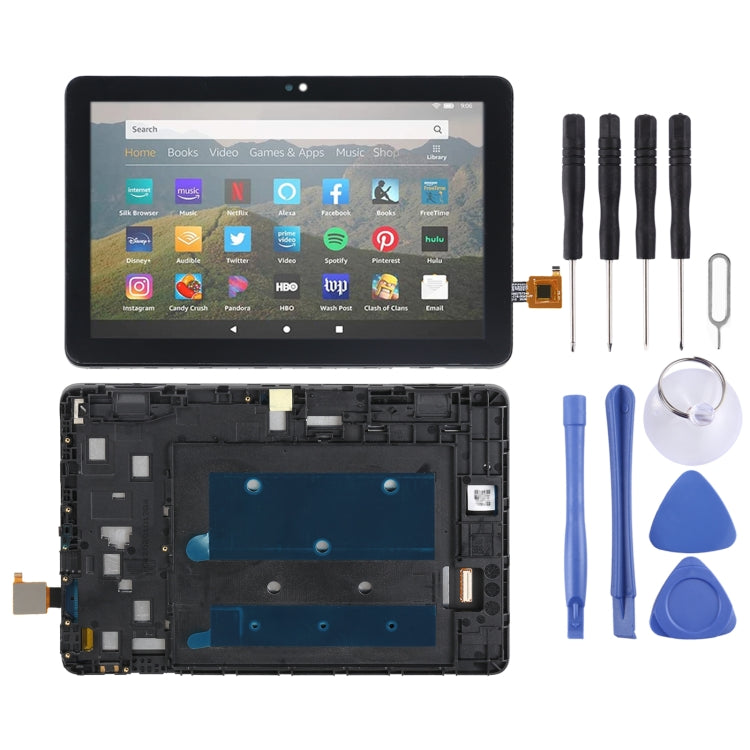 Schermo LCD OEM per Amazon Kindle Fire HD 8 Plus/HD 8 2020/bambini di decima generazione digitalizzatore assemblaggio completo con telaio, For Amazon Kindle Fire HD 8 Plus/HD 8 2020 Schermo LCD OEM per Amazon Kindle Fire HD 8 Plus/HD 8 2020/bambini di decima generazione digitalizzatore assemblaggio completo con telaio, For Amazon Kindle Fire HD 8 Plus/HD 8 2020